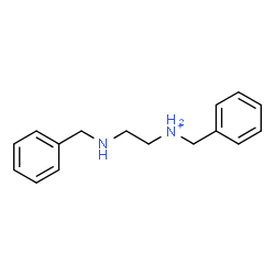 ChemSpider 2D Image | N-Benzyl-2-(benzylamino)ethanaminium | C16H21N2
