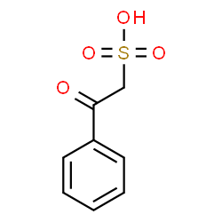 ChemSpider 2D Image | 2-Oxo-2-phenylethanesulfonic acid | C8H8O4S