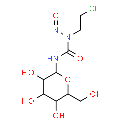 ChemSpider 2D Image | N-[(2-Chloroethyl)(nitroso)carbamoyl]hexopyranosylamine | C9H16ClN3O7