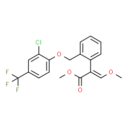 ChemSpider 2D Image | flufenoxystrobin | C19H16ClF3O4