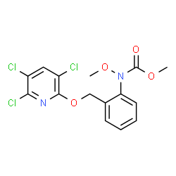 ChemSpider 2D Image | triclopyricarb | C15H13Cl3N2O4