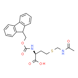ChemSpider 2D Image | Fmoc-hocys(acm)-oh | C22H24N2O5S