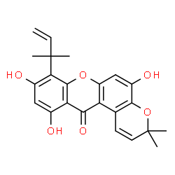 ChemSpider 2D Image | Cudraxanthone B | C23H22O6
