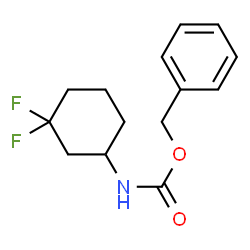 ChemSpider 2D Image | Benzyl (3,3-difluorocyclohexyl)carbamate | C14H17F2NO2