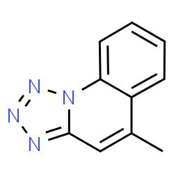 ChemSpider 2D Image | 5-METHYLTETRAZOLO[1,5-A]QUINOLINE | C10H8N4