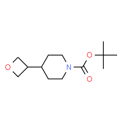 ChemSpider 2D Image | tert-Butyl 4-(oxetan-3-yl)piperidine-1-carboxylate | C13H23NO3