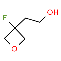 ChemSpider 2D Image | 2-(3-Fluoro-3-oxetanyl)ethanol | C5H9FO2