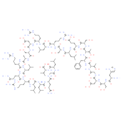 ChemSpider 2D Image | (4S)-5-[[(1R)-1-[[(1R)-2-[[(1S)-1-[[(1R)-1-[[(1S)-1-[[(1S)-2-[[(1S)-2-[[(1S)-2-[[(1S)-1-[[(1R)-1-[[(1S)-4-amino-1-[[(1S)-1-[[(1S)-1-[[(1S)-1-[[(1S)-4-amino-1-[[2-[[(1S)-1-[[(1R)-1-carboxy-2-methyl-propyl]carbamoyl]-3-methyl-butyl]amino]-2-oxo-ethyl]carbamoyl]-4-oxo-butyl]carbamoyl]-3-methyl-butyl]carbamoyl]-3-methyl-butyl]carbamoyl]-4-guanidino-butyl]carbamoyl]-4-oxo-butyl]carbamoyl]-3-methyl-butyl]carbamoyl]-4-guanidino-butyl]amino]-1-methyl-2-oxo-ethyl]amino]-1-(hydroxymethyl)-2-oxo-ethyl]amino]-1-(carboxymethyl)-2-oxo-ethyl]carbamoyl]-4-guanidino-butyl]carbamoyl]-3-methyl-butyl]carbamoyl]-4-guanidino-butyl]amino]-1-(hydroxymethyl)-2-oxo-ethyl]carbamoyl]-3-methyl-butyl]amino]-4-[[(2S)-2-[[(2S,3S)-2-[[(2R)-2-[[(2S,3S)-2-[[2-[[(2R)-2-[[(2R)-2-[[(2S)-2-amino-3-(1H-imidazol-5-yl)propanoyl]amino]-3-hydroxy-propanoyl]amino]-3-carboxy-propanoyl]amino]acetyl]amino]-3-hydroxy-butanoyl]amino]-3-phenyl-propanoyl]amino]-3-hydroxy-butanoyl]amino]-3-hydroxy-propanoyl]amino]-5-oxo-pentanoic acid | C130H219N43O42
