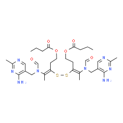 ChemSpider 2D Image | BISBUTIAMINE | C32H46N8O6S2