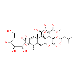 ChemSpider 2D Image | Yadanzioside A | C32H44O16