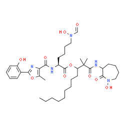 ChemSpider 2D Image | formobactin | C38H57N5O10