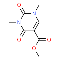 ChemSpider 2D Image | Methyl 1,3-dimethyl-2,4-dioxo-1,2,3,4-tetrahydro-5-pyrimidinecarboxylate | C8H10N2O4