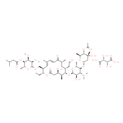 ChemSpider 2D Image | Acetylisovaleryltylosin tartrate | C57H93NO25