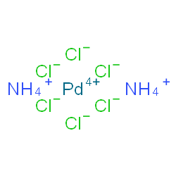 ChemSpider 2D Image | Ammonium palladium(4+) chloride (2:1:6) | H8Cl6N2Pd