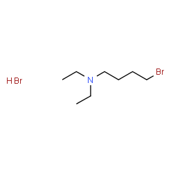 ChemSpider 2D Image | 4-Bromo-N,N-diethyl-1-butanamine hydrobromide (1:1) | C8H19Br2N