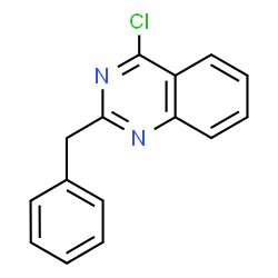ChemSpider 2D Image | 2-Benzyl-4-chloroquinazoline | C15H11ClN2
