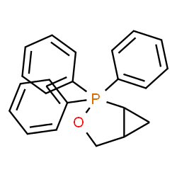 ChemSpider 2D Image | 2,2,2-Triphenyl-3-oxa-2lambda~5~-phosphabicyclo[3.1.0]hexane | C22H21OP