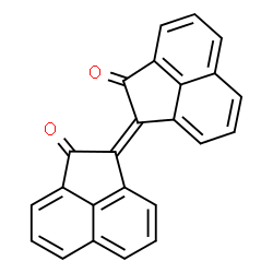 ChemSpider 2D Image | (2Z)-2-(2-Oxo-1(2H)-acenaphthylenylidene)-1(2H)-acenaphthylenone | C24H12O2