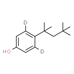 ChemSpider 2D Image | 4-tert-OP-D2 | C14H20D2O