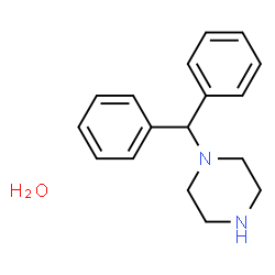 ChemSpider 2D Image | 1-Benzhydrylpiperazine hydrate | C17H22N2O