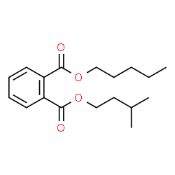 ChemSpider 2D Image | 3-Methylbutyl pentyl phthalate | C18H26O4