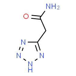 ChemSpider 2D Image | 2-(2H-Tetrazol-5-yl)acetamide | C3H5N5O