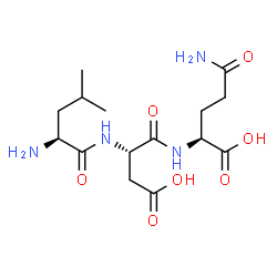 ChemSpider 2D Image | leu-asp-gln | C15H26N4O7