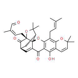 ChemSpider 2D Image | Morellin | C33H36O7
