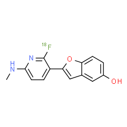 ChemSpider 2D Image | flutafuranol (~18~F) | C14H1118FN2O2