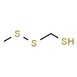 ChemSpider 2D Image | (Methyldisulfanyl)methanethiol | C2H6S3