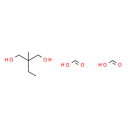 ChemSpider 2D Image | Formic acid - 2-ethyl-2-methyl-1,3-propanediol (2:1) | C8H18O6