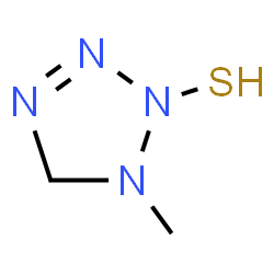 ChemSpider 2D Image | 1-Methyl-2-sulfanyl-2,5-dihydro-1H-tetrazole | C2H6N4S