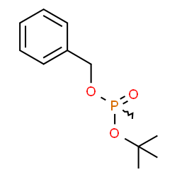 ChemSpider 2D Image | Benzyl 2-methyl-2-propanyl methylphosphonate | C12H19O3P