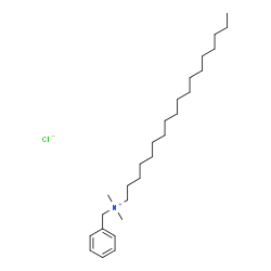 ChemSpider 2D Image | Stearalkonium chloride | C27H50ClN