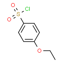 ChemSpider 2D Image | 4-Ethoxybenzenesulfonyl chloride | C8H9ClO3S