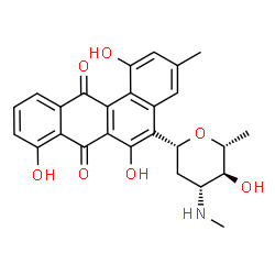 ChemSpider 2D Image | Mayamycin | C26H25NO7