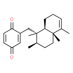 ChemSpider 2D Image | avarone | C21H28O2