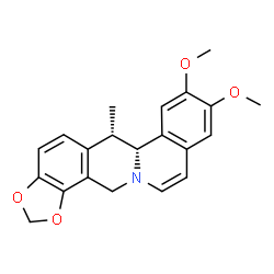 ChemSpider 2D Image | Dehydrocavidine | C21H21NO4