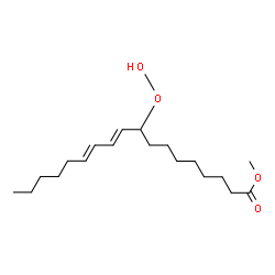 ChemSpider 2D Image | Methyl (10E,12E)-9-hydroperoxy-10,12-octadecadienoate | C19H34O4