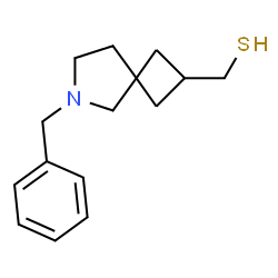ChemSpider 2D Image | (6-Benzyl-6-azaspiro[3.4]oct-2-yl)methanethiol | C15H21NS