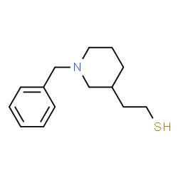 ChemSpider 2D Image | 2-(1-Benzyl-3-piperidinyl)ethanethiol | C14H21NS