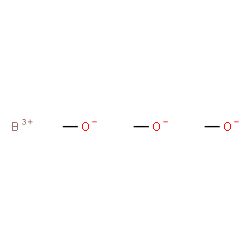 ChemSpider 2D Image | Boron trimethanolate | C3H9BO3
