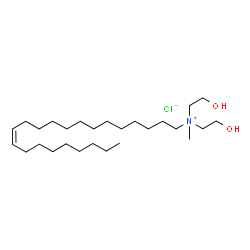 ChemSpider 2D Image | Erucylbis(hydroxyethyl)methylammonium chloride | C27H56ClNO2