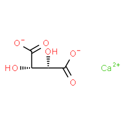 ChemSpider 2D Image | calcium D-tartrate | C4H4CaO6