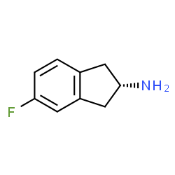 ChemSpider 2D Image | (2S)-5-Fluoro-2-indanamine | C9H10FN