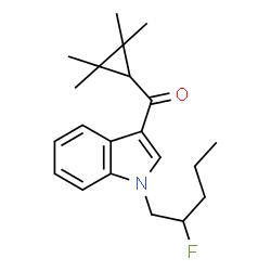 ChemSpider 2D Image | XLR11 N-(2-fluoropentyl) isomer | C21H28FNO