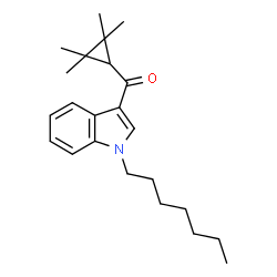 ChemSpider 2D Image | HEPTYL-UR-144 | C23H33NO