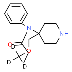 ChemSpider 2D Image | Norsufentanil-d3 | C16H21D3N2O2