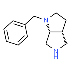 ChemSpider 2D Image | (3aR,6aR)-1-Benzyloctahydropyrrolo[3,4-b]pyrrole | C13H18N2