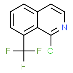 ChemSpider 2D Image | 1-Chloro-8-(trifluoromethyl)isoquinoline | C10H5ClF3N